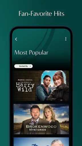 Acorn TV: Brilliant Mysteries screenshot