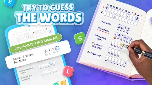Acrostics-Cross Word Puzzles screenshot