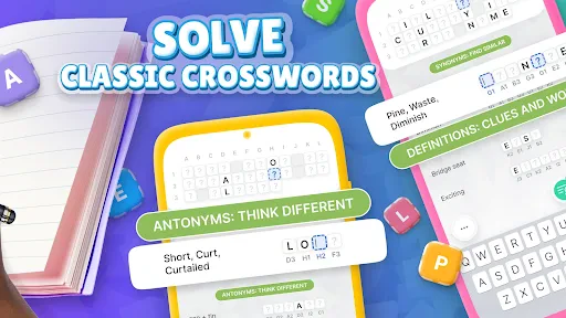 Acrostics-Cross Word Puzzles screenshot