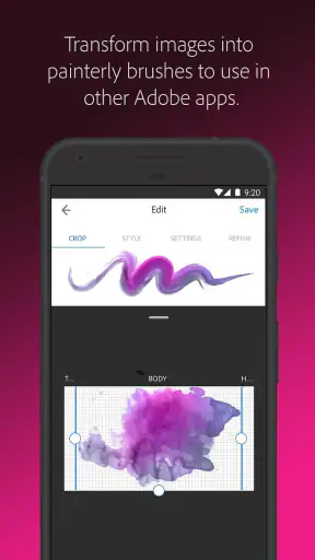 Adobe Capture: Illustrator,Ps screenshot
