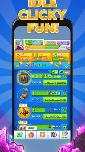 AdVenture Ages: Idle Clicker screenshot