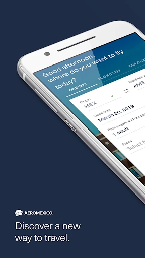 Aeromexico screenshot
