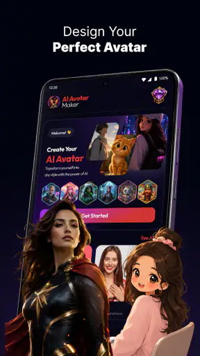AI Avatar Creator & Cartoonify screenshot