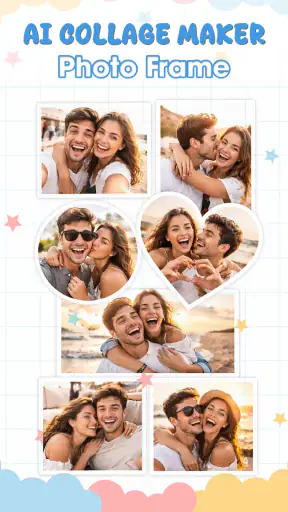 AI Collage Maker & Photo Frame screenshot