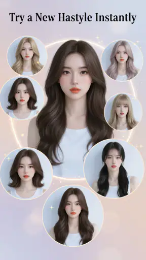 Hairstyle Try On: AI Haircut screenshot