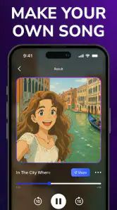 AI Song Generator - Mozart AI screenshot