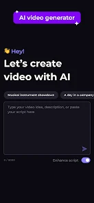AI Video Maker - Renderforest screenshot