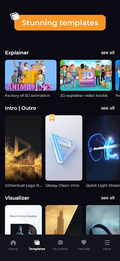 AI Video Maker - Renderforest screenshot