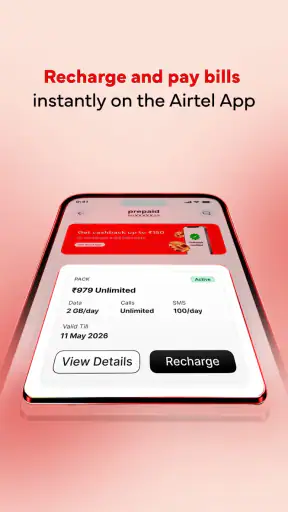 Airtel: Recharge, Bank & Loans screenshot