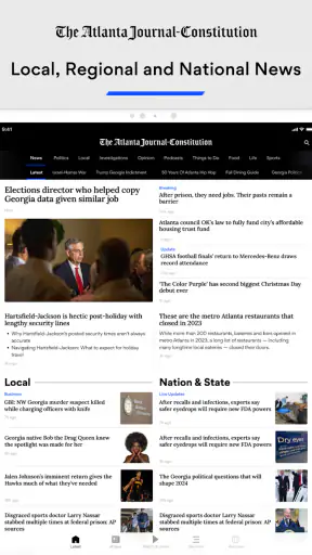 AJC News screenshot