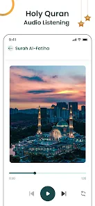 Al Quran MP3 Audio Offline App screenshot