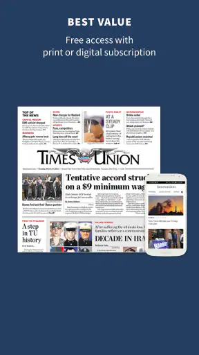 Albany Times Union News screenshot