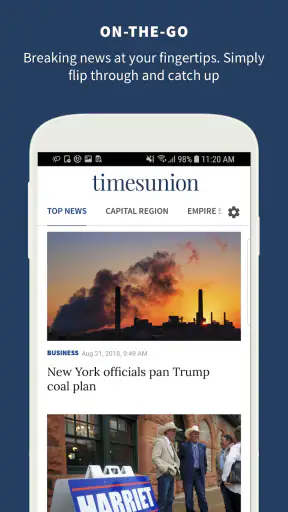 Albany Times Union News screenshot