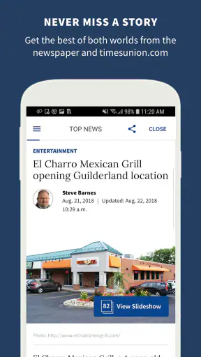 Albany Times Union News screenshot
