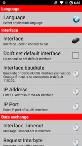 AlfaOBD screenshot