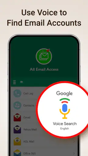All Email Access: Mail Inbox screenshot