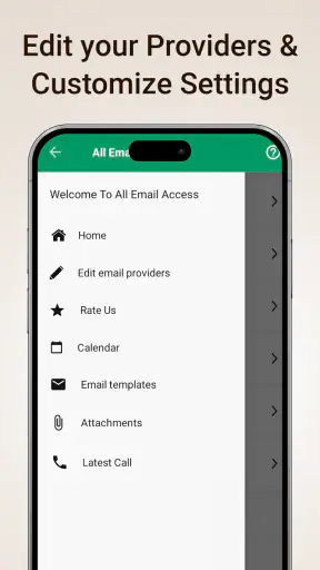 All Email Access: Mail Inbox screenshot