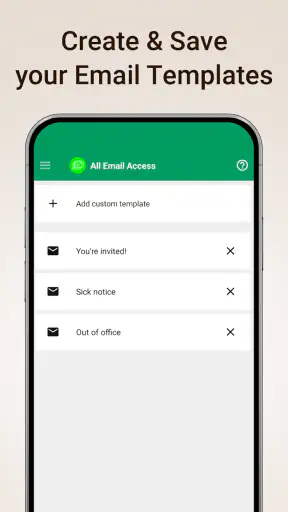 All Email Access: Mail Inbox screenshot
