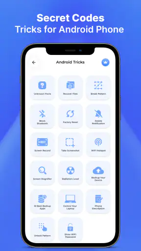 All mobile Secret Codes screenshot