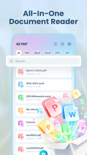 All PDF: Reader, Editor screenshot
