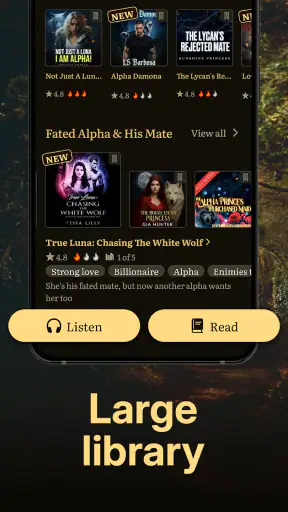 Allure: Alpha Werewolf Stories screenshot