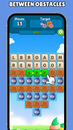 Alphabet Scape: search words screenshot