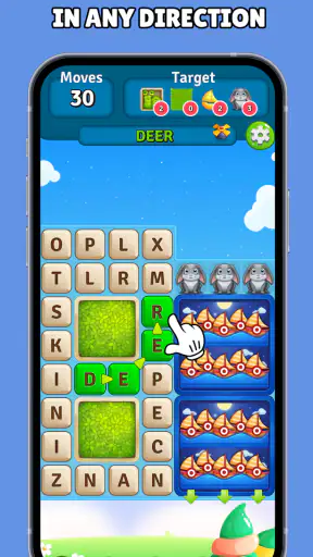 Alphabet Scape: search words screenshot