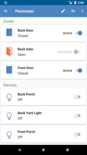 Alula Security screenshot