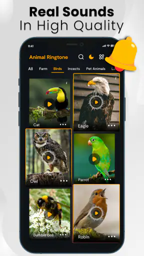 Animal sounds & wallpaper screenshot