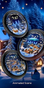 Animated North Pole Christmas screenshot