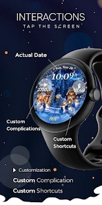 Animated North Pole Christmas screenshot