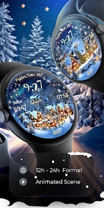 Animated North Pole Christmas screenshot