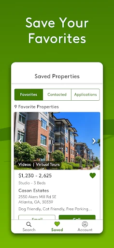 Apartments.com Rental Search screenshot