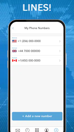 APhone - Second Phone Number screenshot