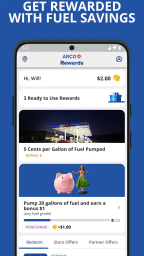 ARCO Rewards screenshot