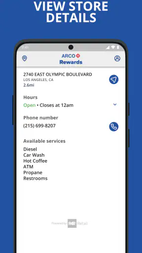ARCO Rewards screenshot