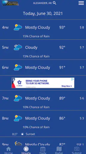Arkansas Storm Team screenshot