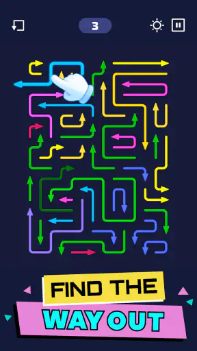 Redirect It! - Logic Puzzle screenshot