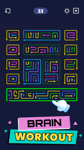 Redirect It! - Logic Puzzle screenshot