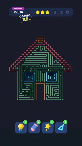 Point Out: Color Escape Puzzle screenshot
