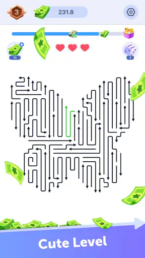 Arrow Trace: Escape Puzzle screenshot