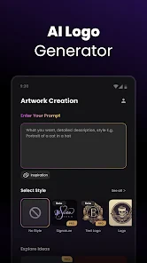 Arvin® - AI Logo Maker screenshot
