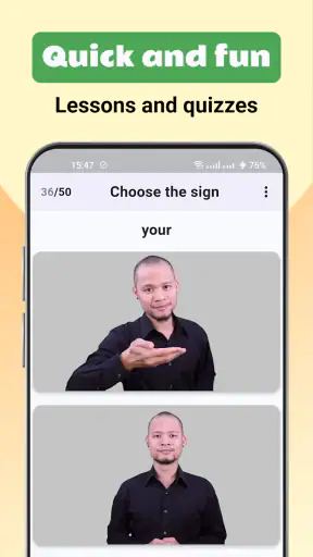 ASL - Sign Language.learn ASL! screenshot
