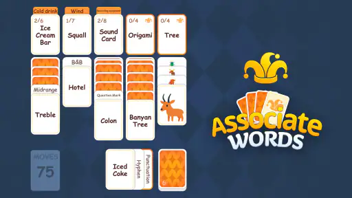 Associate Words: Solitaire screenshot