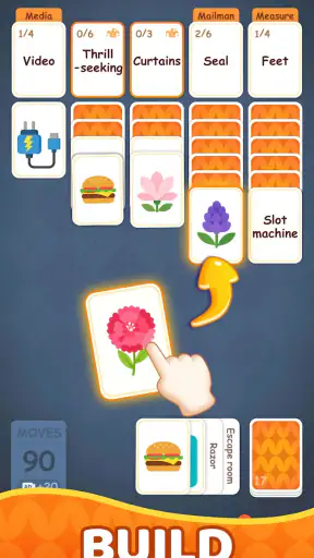 Associate Words: Solitaire screenshot