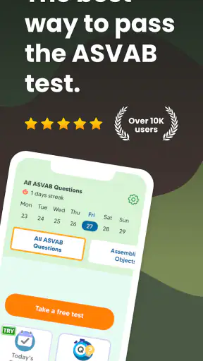 ASVAB Practice Test 2026 Prep screenshot