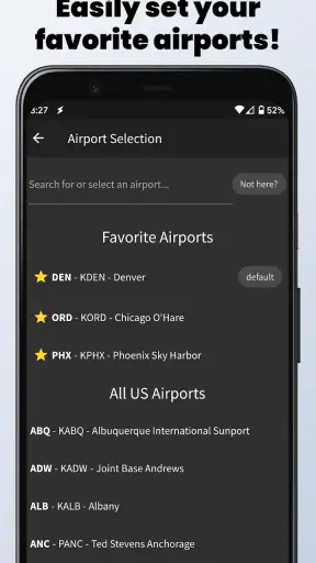 ATIS App screenshot