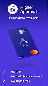 Atlas - Rewards Credit Card screenshot