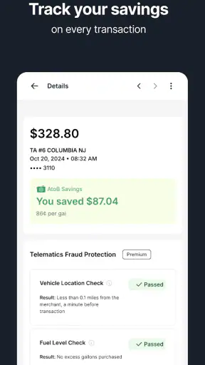 AtoB: Find and Save on Fuel screenshot