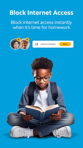 AT&T Secure Family® parent app screenshot